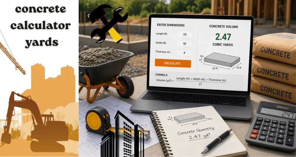Concrete Calculator Yards